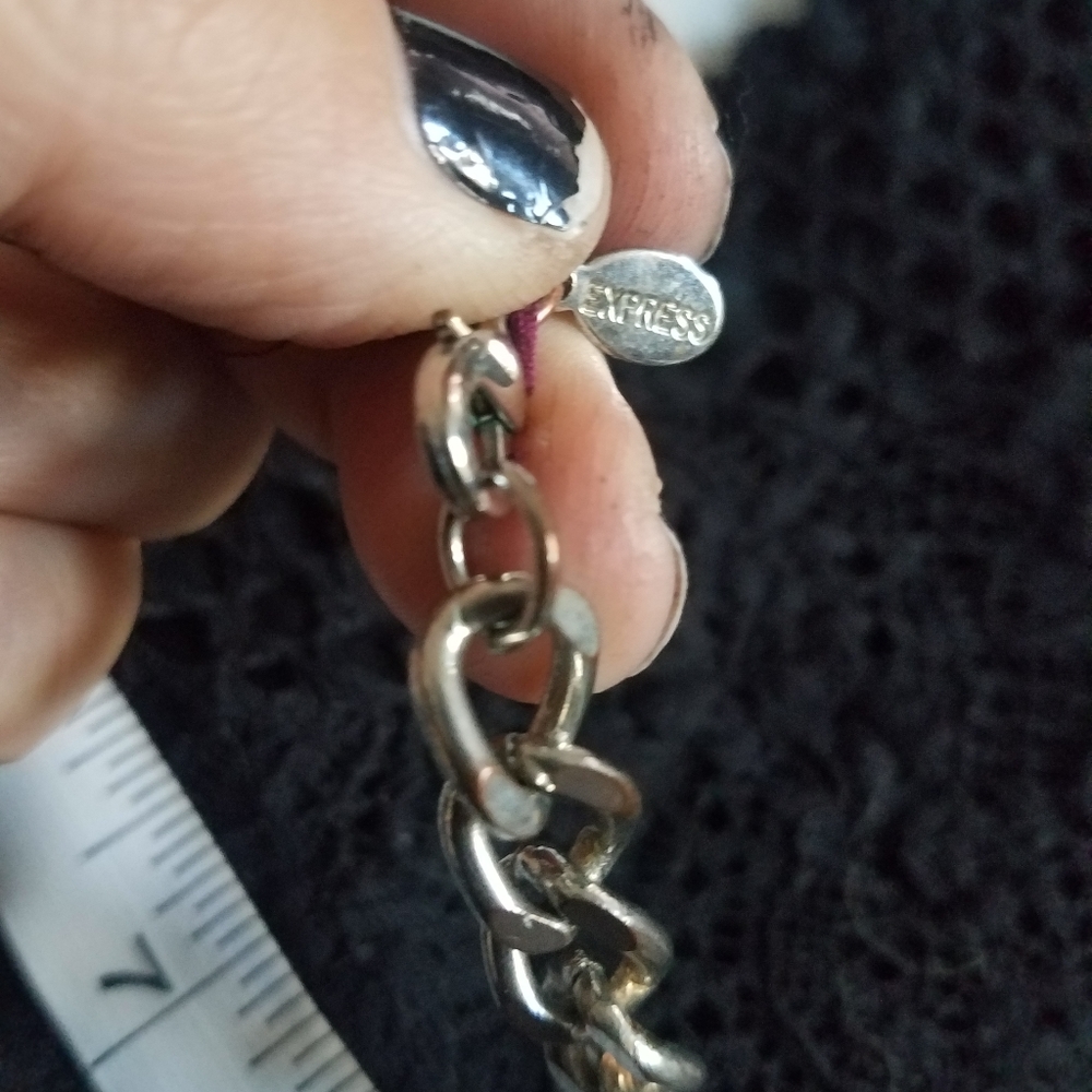 11/$21 Express  Chain and Jewel Necklace - Picture 4 of 5